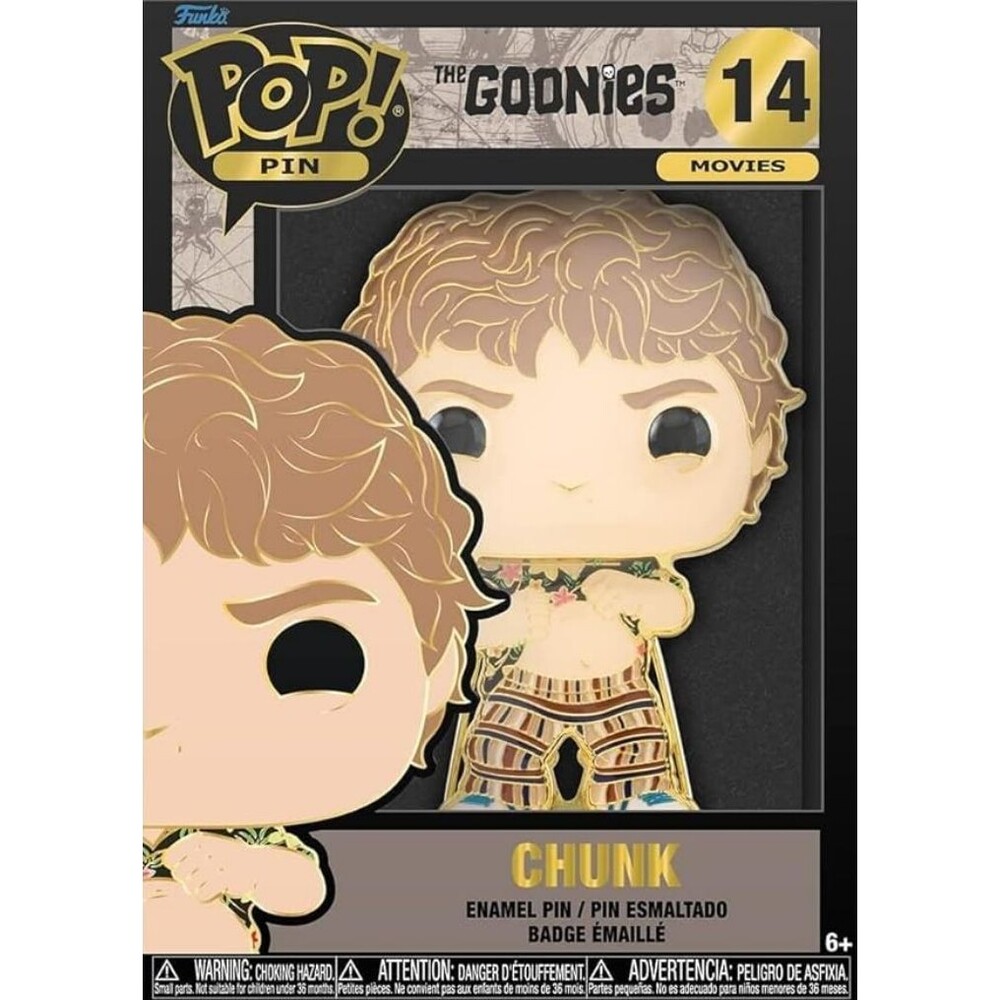 Funko Pop! The Goonies Chunk Large Enamel Pin 14 (BRAND NEW IN BOX)